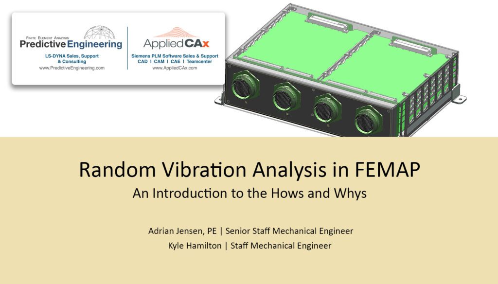 Random Vibration Analysis in Simcenter Femap