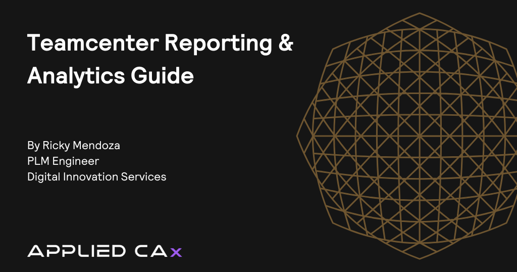 Teamcenter Reporting & Analytics Guide