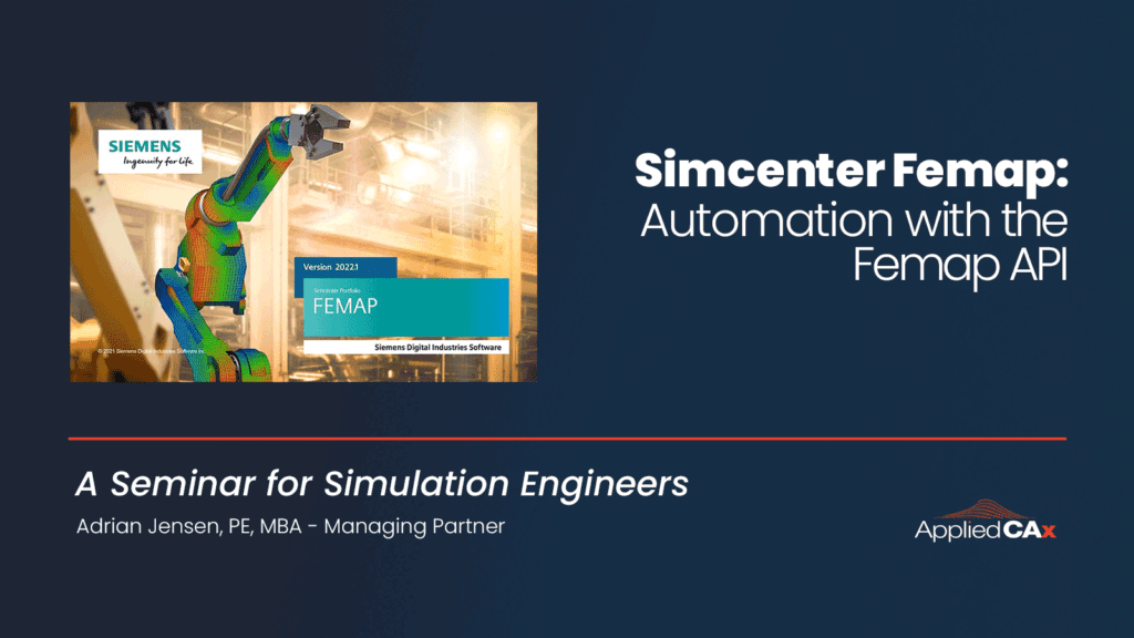 Automation with the Femap API