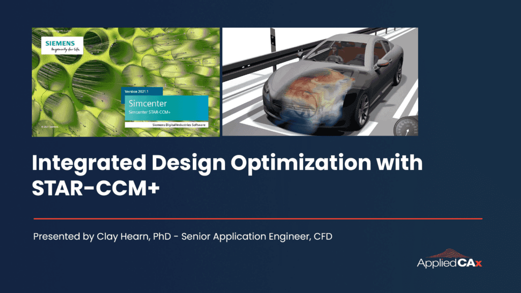 Integrated Design Optimization with STAR-CCM+
