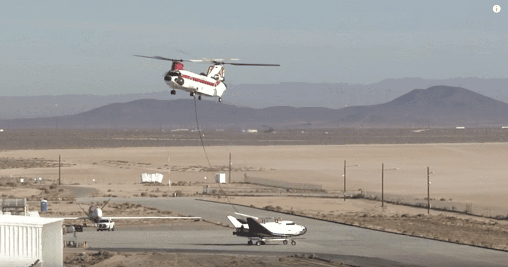 Columbia Helicopters Drop Tests SNC’s Dream Chaser [VIDEO]