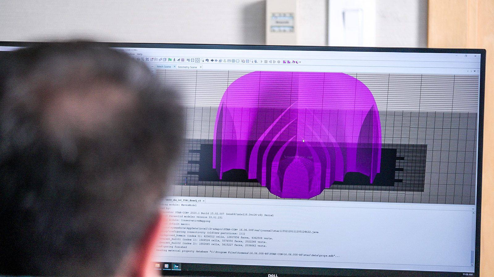 seablade cfd design mesh