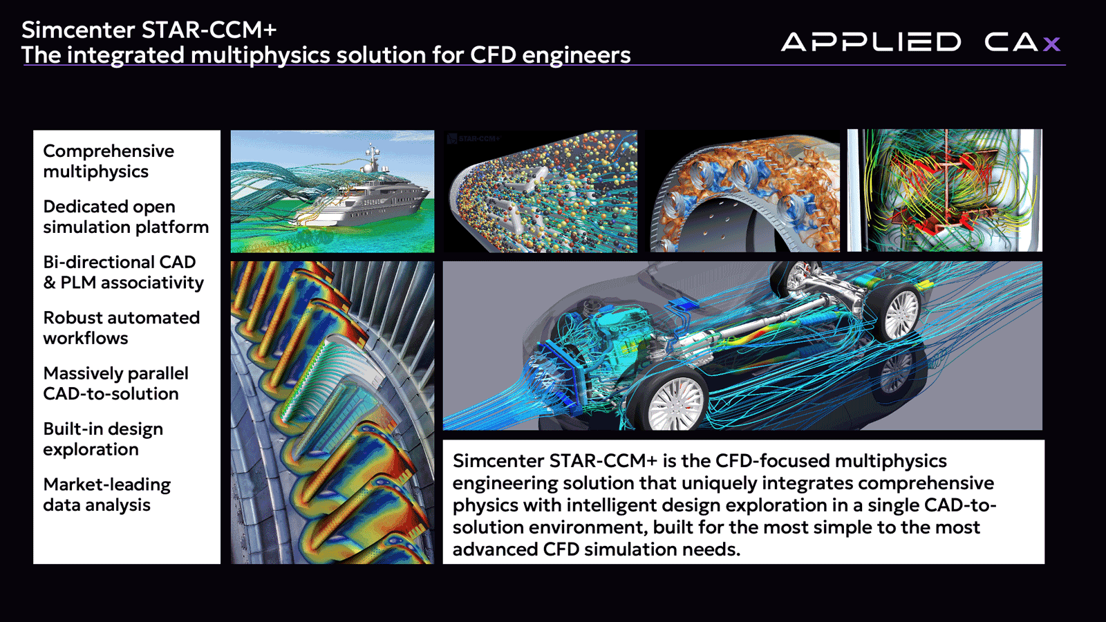 star ccm multiphysics solution for cfd